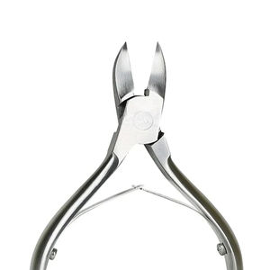 ที่ตัดเล็บมือเล็บเท้าสแตนเลสกันสนิม ระดับมืออาชีพ แบบสปริงคู่ ใช้งานลื่นไหล ปากกว้าง โค้งตรง - Product Image 4