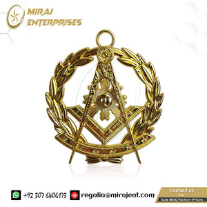 En SKnSK Masonic Colgante Gargantilla Joyería Masonic Regalia Jewels Masonic Chain Collar Grand Past Master Jewel - Product Image 3