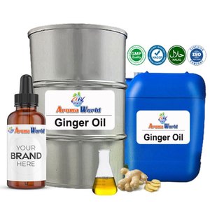100% Pure & Natural Ginger <b>Essential</b> <b>Oil</b> for Hair, Skin, Massage & <b>Diffuser</b> OEM Bulk Wholesale Exporter Private Label Available - Product Image 3