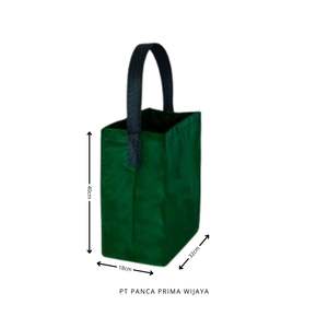Sac à provisions écologique en HDPE de haute qualité avec poignée de ceinture unique motif de dessin animé fourre-tout réutilisable pliable et durable pour un usage quotidien - Product Image 2