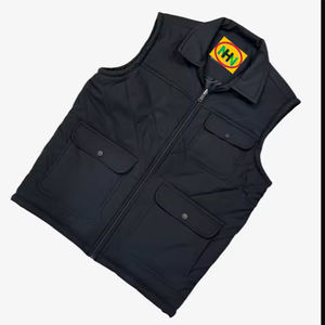 Gilet en jean fin pour homme, respirant, de qualité supérieure, sans manches, décontracté, vêtement d'extérieur, 100% coton, fabriqué au Bangladesh - Product Image 6