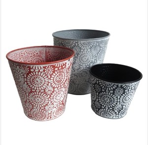 Jardinière décorative en métal de haute qualité intérieure et extérieure pour la maison, les hôtels et le jardin Pots de fleurs et jardinières les plus vendus - Product Image 6