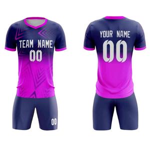 Uniforme de fútbol personalizado sublimado de alta calidad, conjunto de entrenamiento de club de fútbol, camiseta de fútbol para hombre, camiseta de fútbol deportiva - Product Image 5