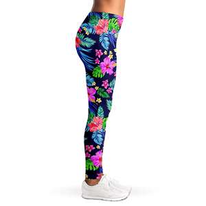 Leggings de yoga respirants taille haute pour femmes avec poches nouveauté pantalon de yoga en polyester imprimé sublimé motif solide - Product Image 5