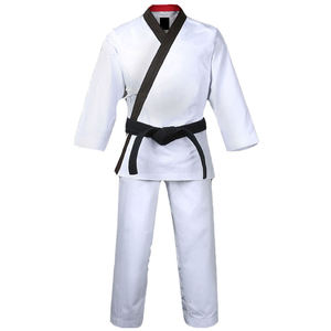 Vente en gros sur mesure 100% coton Jiu Jitsu Gi Oem uniformes d'arts martiaux avec logo personnalisé pour les combats de judo pour adultes - Product Image 1