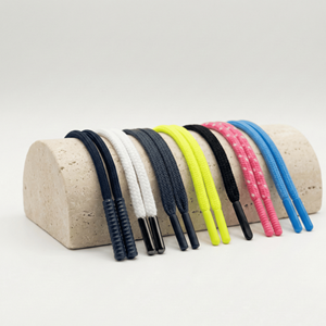Eco-Friendly Custom Logo Hoodie Drawcord High Strength Braided Twisted 3 Strand Garment Apparel Cord Supplier - Product Image 3