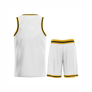 Camiseta de Baloncesto Personalizada de Alta Calidad para Hombre, Sublimada, Transpirable, Antibacteriana, de Secado Rápido, con el Último Diseño de Bordado, Talla Grande - Product Image 2