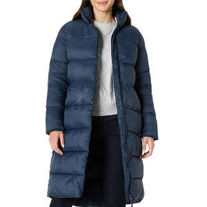 Couleur personnalisée Marque Privée Meilleur Prix Femmes Longue Veste Rembourrée en Coton Hiver à Vendre en Ligne - Product Image 1