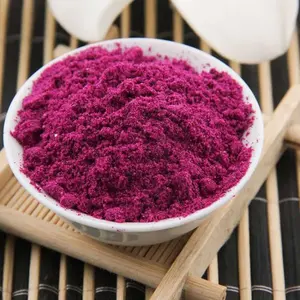 100% Soluble en agua Fire Dragon Fruit Powder ISO Suministro de fábrica Bebida instantánea Pitaya Powder Native Red Dragon Fruit Juice Powder - Product Image 2