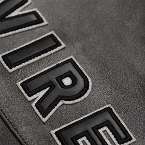 Pantalones cortos de cuero Avirex personalizados al por mayor para hombres pantalones cortos de entrenamiento de cintura media transpirables de secado rápido con cremallera frontal patrón sólido - Product Image 6