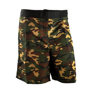 Pantalones cortos MMA con tela de poliéster duradera y paneles de malla transpirable para entrenar pantalones cortos MMA profesionales - Product Image 2