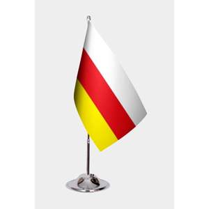 Custom North Ossetia Desk Flag Digital Printing <b>Garden</b> Flag Aluminum Flagpole Nylon <b>Plastic</b> Polyester Vinyl Silk Custom Logo - Product Image 1