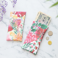 Étui souple en cuir à motif floral imprimé avec logo personnalisé pour lunettes de soleil, fermeture à pression, en microfibre, vente en gros
