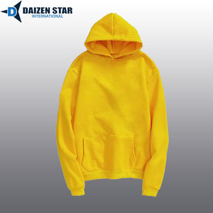 Sweat à capuche d'hiver pour homme en polyester/coton polaire tricoté, écologique, respirant, coupe régulière, décontracté, couleur unie - Product Image 5