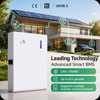 Batterie LiFePO4 empilable et séparable d'origine CFE-WL-5 51.2V 100Ah 5kWh avec communication CAN pour système solaire hybride domestique et réseau