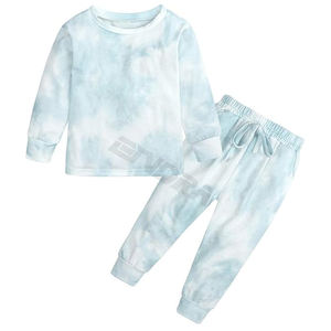 Vêtements personnalisés avec logo pour enfants, filles, survêtements à capuche solides, pantalons de jogging, 2 pièces, garçons, survêtements à impression personnalisée, 2024 - Product Image 1