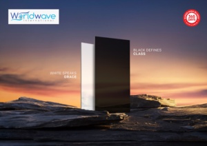 Worldwave International Grand Format 600x1200mm Carreaux de porcelaine super brillants Le noir définit la classe Le blanc parle Grace Premium - Product Image 2