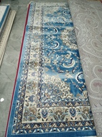 Adiva Antiker Türkischer Maschinell Gewebter Orientalischer Teppich Geometrisches Muster Fleckbeständig Hochfloriger Polyester für Zuhause Schlafzimmer/Wohnzimmer