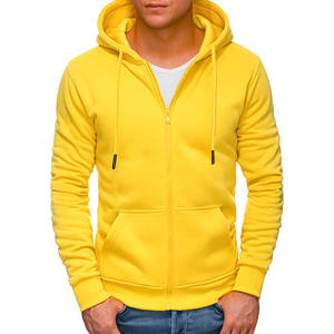 La mejor Sudadera con capucha de costura para hombres Logotipo personalizado Transpirable Mangas largas Básicas Sudaderas con capucha de mezcla de algodón para hombres - Product Image 1