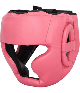 Casque de boxe pour homme à prix raisonnable, en cuir, durable, respirant, réglable, style casque de sécurité, qualité supérieure, anti-rides - Product Image 1