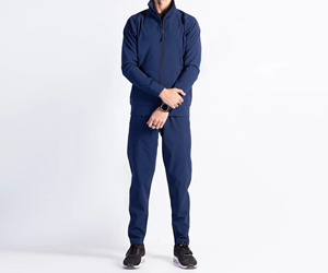 Vêtements de sport pour hommes de marque, ensemble de survêtement deux pièces, coupe décontractée, jogging, sweat à capuche en polaire, hiver, hip-hop - Product Image 3
