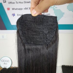 Wholesale Bonestraight 17 Seconds Raw Vietnamese Lace <b>Toupee</b> No-Tangle No-Shedding Straight and Deep Wave Color Hair Extensions - Product Image 3