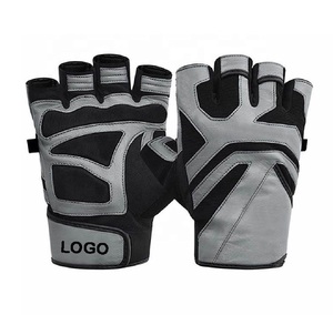 Venta al por mayor al mejor precio guantes de levantamiento de pesas directo de fábrica OEM suministro antideslizante y guantes de gimnasio ajustables - Product Image 1