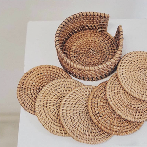 Napperon en rotin naturel le plus vendu napperon respectueux de l'environnement - Product Image 3