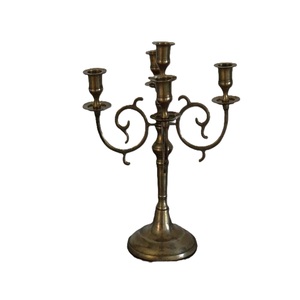 Nouveau candélabre décoratif en métal finition argent pour mariage, fête, décoration intérieure de salon, candélabre de table et de sol - Product Image 6
