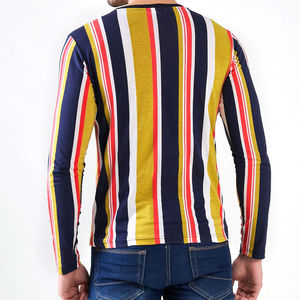 Camiseta de manga larga de alta calidad para hombre, ropa de algodón 100%, redonda transpirable a la moda para hombre Camiseta de manga, camisetas de manga larga - Product Image 5