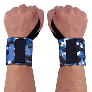 Vente en gros 2026, bandes de poignet rembourrées de sécurité pour la musculation, unisexes, personnalisées, de haute qualité, offres de couleurs personnalisées, emballage, logo - Product Image 2