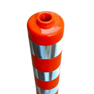 75 X 11 cm TPU Delineator Buoy Flexible Traffic Warning Product with <b>Socketed</b> Design - Product Image 4