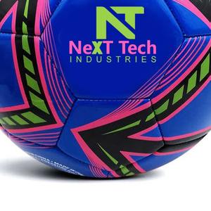 Ballon d'entraînement de football en matériau PU à des fins d'entraînement avec conception personnalisée et logo personnalisé par Next Tech Industries - Product Image 6