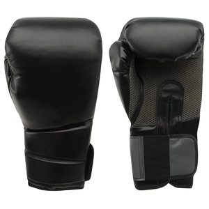 Guantes de Boxeo Profesionales de Cuero para Adultos con Cierre de Velcro, Equipo de Entrenamiento de Artes Marciales - Product Image 5