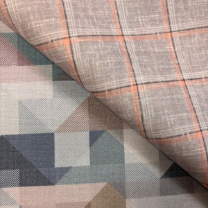 Tela de impresión digital SKM de poliéster de lujo, material textil de alta calidad para prendas de vestir y exportación global a precio asequible - Product Image 1