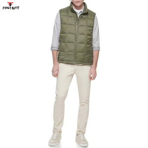 Chaleco Acolchado Ligero, Reversible, Impermeable, Transpirable, 100% Poliéster, con Logotipo Personalizado, para Exteriores, Nueva Colección de Primavera - Product Image 6