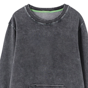 Kingroo Sweat-shirt unisexe à col ras du cou Sorority Noir Denim Décontracté Respirant Anti-Rétrécissement Anti-Rides Imprimé 3D Brodé - Product Image 4