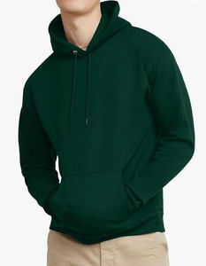 Sudadera con capucha holgada de algodón 100% para hombre, sudaderas con capucha de peso pesado de gran tamaño transpirables 350 GSM, cómodas para hombre - Product Image 6