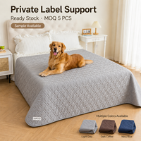 Großhandel Wasserdichter Hundebettbezug Haustierdecke Doppelseitig Rutschfester Möbelschutz Waschbar Auslaufsicher für Sofa und Bett