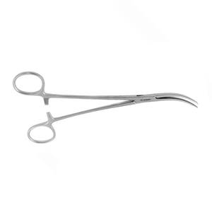 คีมจับหลอดเลือดเบนโกเลีย แบบโค้ง 20.0 ซม. คีมผ่าตัด เครื่องมือจับกระชับเส้นเลือด ทำจากสแตนเลสอย่างดี ใช้สำหรับห้ามเลือด ใช้งานด้วยมือ ได้รับมาตรฐาน CE - Product Image 1