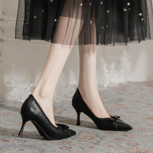 Peep Toe Platform <b>High</b> <b>Heels</b> Women's Stiletto <b>Pumps</b> Suede Upper Elegant for Wedding and Evening Women Casual Shoes - Product Image 2