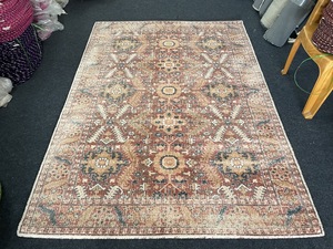 Premium Quality Persian Design Printed 100% Polyester Woven <b>Rectangular</b> Reversible Area Rugs Soft Comfortable Living Room - Product Image 3