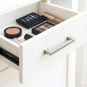 Poignée de meuble cylindrique moderne en alliage de zinc, écologique et durable, pour armoire, chambre, cuisine, salon - Product Image 6