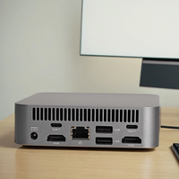 Fábrica 2HD Función completa Tipo-C 4 Pantalla 4K 60HZ Pocket X86 Micro PC Mini Computadora Mini PC Intel Core i7 Nuc Mini PC barato