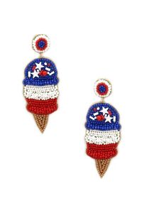 Unique Fancy Handwork Embroidery Beer Mug Beaded Earring Trendy Stylish Luxury Designer Elegant Premium Cute Statement For <b>Girl</b> - Product Image 4