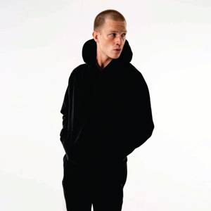 Sweatshirts à capuche pour hommes, vêtements d'entraînement décontractés sur mesure, sweatshirts brodés à motifs solides en polyester et coton, nouvel arrivage - Product Image 2