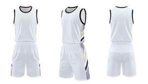 Conjunto de Uniforme de Baloncesto Personalizado de Alta Calidad para Hombre, Jersey sin Mangas con Sublimación Completa, Pantalones Cortos Transpirables que Absorben la Humedad - Product Image 5