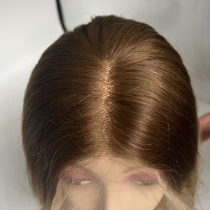 Perruque Lace Front Wig naturelle péruvienne, cheveux humains, Body Wave, couleur blond ombré, 100% vierge, avec ligne de cheveux pré-épilée, qualité supérieure - Product Image 5