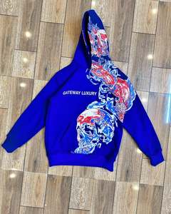 Sweat à capuche oversize Speedy Industry 100 % coton molletonné 500 GSM, séchage rapide, anti-plis, respirant, écologique, pour l'hiver - Product Image 3