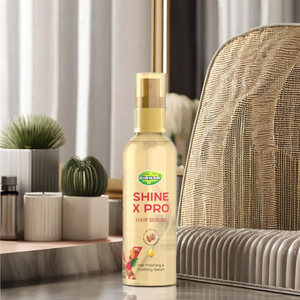 Logotipo personalizado, péptido de proteína sin sulfato orgánico, antiencrespamiento, brillo nutritivo, cabello seco y dañado, aceite de suero para el cabello X Pro - Product Image 2